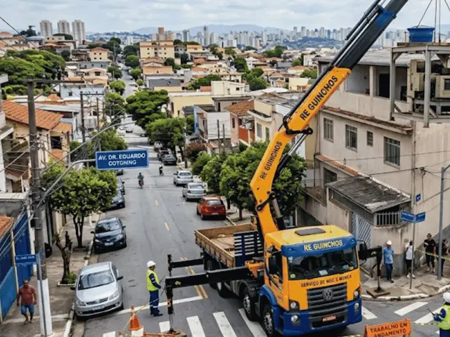 Transporte e remoção para *caminhões, máquinas e cargas especiais*