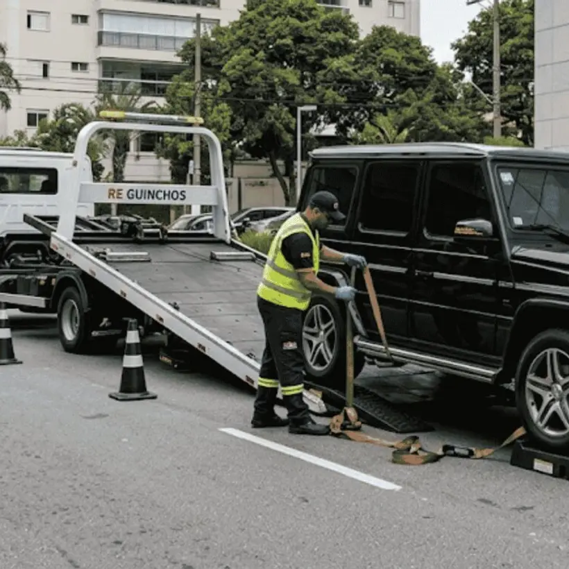 Guincho leve e remoção